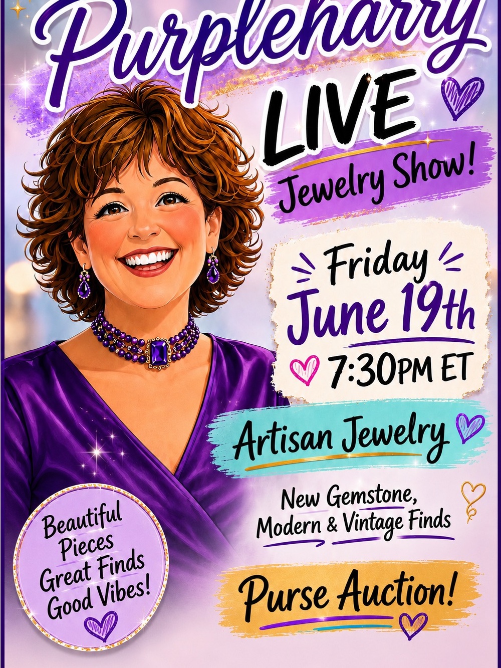 Live jewelry show